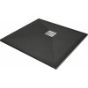 MEXEN - Stone+ Sprchová vanička štvorcová 80x80, antracit 44718080