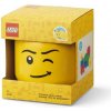 LEGO® úložná hlava veľkosť L žmurkajúci chlapec