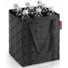 Taška na fľaše s priehradkami Reisenthel Bottlebag - glossy dots black
