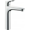 Hansgrohe Focus - Páková umyvadlová batéria 190 s odtokovou garnitúrou a tiahlom, chróm 31608000