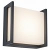 LUTEC 5195401118 QUBO nástenné LED svietidlo 9,5W 3000K IP54 tmavá šedá