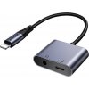 Joyroom SY-L01 Lightning na 3,5 mm + Lightning černý