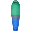 Detský spací vak Marmot Kids Trestles Elite Eco 30 (152 cm) - trail blue/clover