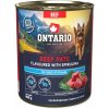 Konzerva Ontario Adult hovädzie pate s príchuťou spiruliny 800g