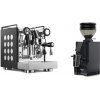 Rocket Espresso Appartamento, black/white + Eureka Mignon Zero 55s, BL black