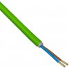 DPM Opletený kábel 2x0,75mm², zelený, balenie 3m [DIC0830]