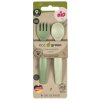 NIP príbor Nature line green 2 ks
