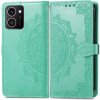 Peňaženkové puzdro Embossing Pattern Mandala Flower zelené – HMD Skyline