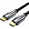 Video kábel Vention HDMI 2.1 Cable 8K Nylon Braided 3m Black Metal Type (AALBI)
