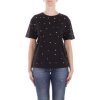 Manila Grace Tričká s krátkym rukávom T056CU Čierna