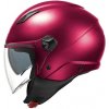 KAPPA KV57 BASIC – otvorená červená jet moto prilba XS