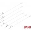 DELPHIN Nadväzec Delphin FLR Sting 6 ks 12 cm 0,30 mm BARB 4 Sting 7 mm