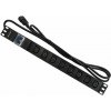 Qoltec Power Strip PDU Anti-Overload for 19 RACK | 1U | 10A | 8xIEC C13 | C16 fuse | 2m