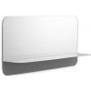 Normann Copenhagen Zrkadlo Horizon, horizontálne – sivé