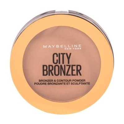 Maybelline City Bronzer bronzer pre prirodzene opálený vzhľad a kontúrovanie 8 g 200 medium cool