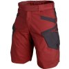 Kraťasy Helikon UTS 11 PolyCotton Ripstop - červené-sivé, S