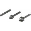 Wolfcraft 2504000 Jednobřité záhlubníky 90° pr. 6 ÷ 16 mm (Sada 3 díly)