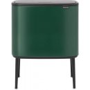 Brabantia Waste Bin Bo Touch Bin Pine Green, 3 x 11 L