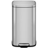 EKO Odpadkový kôš Stella, 20 l, strieborný, softclose, 8713631198788