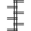 Mexen Jari dekoratívny kúpeľňový radiátor 1005 x 550 mm, 339 W, čierny - W115-1005-550-00-70