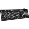 Klávesnica CONNECT IT Chocolate WhiteStar , čierna - CZ/SK (CKB-5051-CS)