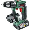 Aku príklepový vŕtací skrutkovač Bosch PSB 18 LI-2 Ergonomic (2x aku) 06039B0301