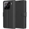 Techsuit Leather Folio puzdro pre Xiaomi 15 Pro – čierne (Black)