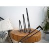Treesome Industrial Hairpin Podnož Noha 2 ramenná Černá 1ks Rozměr: 70 cm