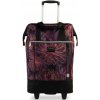 Fabrizio Nákupná taška na kolieskach PUNTA Big Wheel 40 L fialová