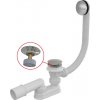 ALCA Vaňový sifón CLICK/CLACK, kov A504CKM