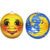 Lampion guľa 25cm slnko/mesiac - mesiac