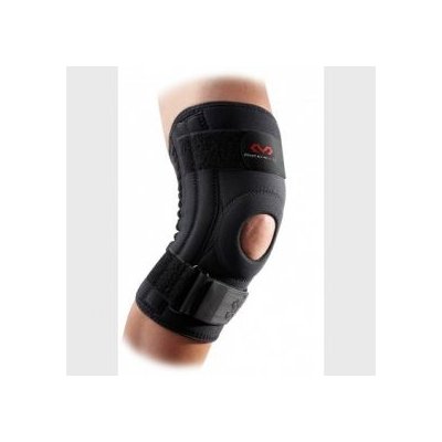 McDavid 421R Knee Support w/ stays XL; Černá ortéza na koleno
