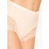 Dámske čipkované nohavičky z organickej bavlny a bambusu JULIA LACE Marilyn, Veľkosť 5/XL, Farba Light beige
