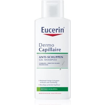 Eucerin DermoCapillaire šampón proti mastným lupinám 250 ml