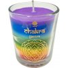 Čakrová sviečka 7 čakier malá