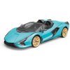 RE.EL Toys RC auto Lamborghini Sian 1:12 modrá metalíza, proporcionální RTR LED 2,4Ghz