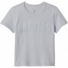 Detské tričko GAP, BETTER GRAPHIC SU24 Sivá 2Y