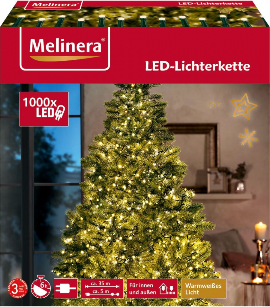MELINERA® LED svetelná reťaz od 24,99 € - Heureka.sk