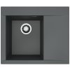 ALVEUS CZ PURE-G 50 L černý A91 + QC sifon_algranit