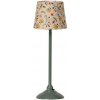 Maileg Miniatúrna stojaca lampa Dark mint