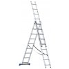 G21 trojdielny rebrík 5,9 m, 3x9 priečok, 6390384