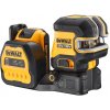 DEWALT DCE825D1G18 Laser krížový päťbodový zelený 7 lúčov 12/18V 1x2,0Ah