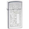 Zapaľovač Zippo 22076 Slim® Chrome Venetian®