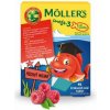 Mollers Omega 3 Želé rybičky 45 ks malinová příchuť