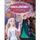 Maľovanka Ledové království Omalovánky s kamínky