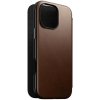 Nomad Modern Leather Folio MagSafe puzdro iPhone 16 Pro Max olde dublin