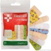 FIXAplast FIRST AID FAMILY náplasť MIX stripy, rôzne veľkosti, tvary a motívy 1x36 ks ALFA VITA, s.r.o.