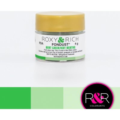 Roxy and Rich Prášková farba mätovo zelená 4 g