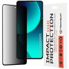 Techsuit 111D Privacy Celoplošné ochranné sklo s plným lepidlom pre Xiaomi 13T / 13T Pro - Čierne