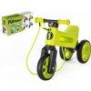 Teddies Odrážadlo FUNNY WHEELS Rider SuperSport zelené 2v1+popruh,vyš. sedla 28/30cm nos 25kg 18m+ v krab.
